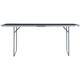  stol za kampiranje sivi aluminijski 240 x 60 cm | shoptok.hr