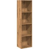 vidaXL Knjižna omara artisan hrast 40x30x152 cm inženirski les Cene