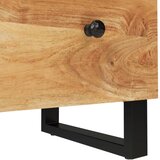  Komoda 60 x 33 x 75 cm od masivnog bagremovog drva | shoptok.hr