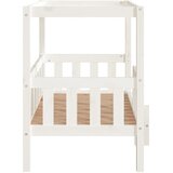  Krevet za pse bijeli 95,5x73,5x90 cm od masivne borovine | shoptok.hr