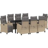  9-delni set vrtnarskih jedilnic Bež Poli ratan, (22087075) | Shoptok.si