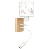Brilagi LED fleksibilna lampa BOBO WOOD 1xE27/25W/230V + LED/3W hrast/bela/krem./král. | Eponuda.com