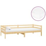  Dnevni ležaj s madracem 90 x 200 cm od masivne borovine | shoptok.hr