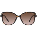 Michael Kors Sončna očala 'MALTA' konjak / temno rjava | Shoptok.si