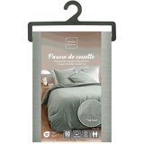 Douceur d intérieur Zelena 3-delna bombažna posteljnina za zakonsko posteljo/podaljšana 240x220 cm Meline – | Shoptok.si