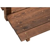  Vrtni most s ogradama 150 x 67 x 56 cm od masivnog drva smreke | shoptok.hr