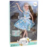  Lutka za igru Emily sa preslatkom macom - svijetlo plava | shoptok.hr