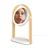 Umbra OGLEDALO Z OSVETLITVIJO, les, kovina, umetna masa, steklo, kamen | Shoptok.si