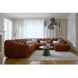 Miuform Kutna garnitura boja terakote (s lijevim kutom/u obliku slova "U") Shell – | shoptok.hr