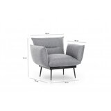 Atelier Del Sofa fotelja jax solo grey GR110 | ePonuda.com