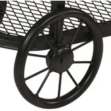  Konzolni stol 112x36x76 cm Puno drvo Mango i željezo | Eponuda.com