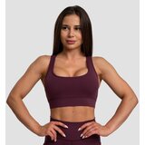 GymBeam Sportski grudnjak Mesh Panel Eggplant | Eponuda.ba