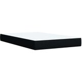  Krevet s oprugama i madracem crni 120 x 200cm od tkanine | shoptok.hr