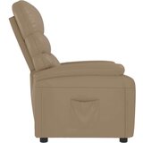  Naslonjač od umjetne kože boja cappuccina - Boja cappuccina 1 | shoptok.hr