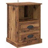  Noćni ormar 2 pcs Staro drvo 43 x 36 x 60 cm Konstruirano drvo | shoptok.hr