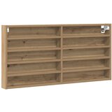  Stenski vitrina iz umetnega hrasta, (22013966) | Shoptok.si