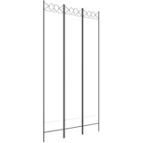 Sobna pregrada s 3 panela bijela 120x220 cm od tkanine | Eponuda.ba