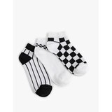 Koton Set of 3 Patterned Booties Socks Cene