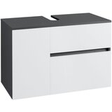 Støraa Bijeli/antracitno sivi zidni ormarić za ispod umivaonika 80x53 cm Wisla – | shoptok.hr