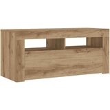 vidaXL TV ormarić LED boja hrasta 90x35x40 cm konstruirano drvo | shoptok.hr