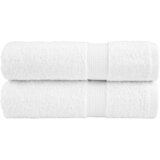  Ručnici za kupanje SOLUND 2 kom bijeli 100x150 cm 600 gsm | shoptok.hr