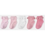 Sinsay Set protukliznih čarapa s volanom, 5 pack | shoptok.hr