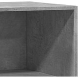vidaXL Garderobna omara betonsko siva 77x48x102 cm inženirski les | Shoptok.si
