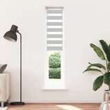vidaXL zebra senčilo svetlo sivo 50x200 cm tkanina širina 45,9 cm | Shoptok.si
