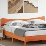  The Living Store Vzglavje voščeno rjava 180 cm trdna borovina - Vzglavje, (21500728) | Shoptok.si