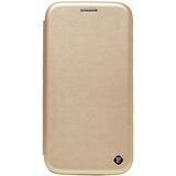 Teracell Maska za Huawei Y6II zlatna na preklop Flip Premium Cene