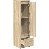  Visoka ploča sonoma hrast 29,5x34x119,5 cm izrađeno drvo | shoptok.hr