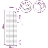  Venecijanska roleta Bijela 50 x 130 cm 35 mm | shoptok.hr