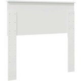  Vzglavje z vzglavjem Svetlo Belo 75 cm Konstruiran les, (5000109823) | Shoptok.si