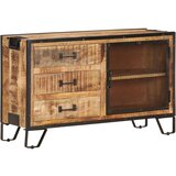 The Living Store Komoda 100x31x60 cm trden robusten mangov les - Komoda, (21836126) | Shoptok.si