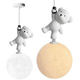 Toolight VISEĆA STROPNA LAMPA MEDVJED KOJI STOJI NA MJESECU G166-1CP Cijene
