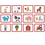 TOOKY Toy: Magnetna sestavljanka v škatli - kmetija Cene