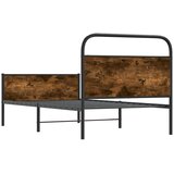  Okvir kreveta bez madraca boja hrasta sonome 100x200 cm drveni | shoptok.hr