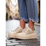 Resti Women's perforated sport sneakers Jovixi Cene