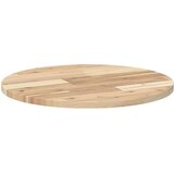 vidaXL Mizna plošča okrogla Ø50x2 cm trdna akacija | Shoptok.si
