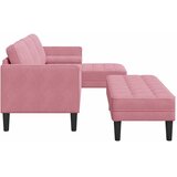  Set sofe 2 kom. Ružičasta Poliester | shoptok.hr