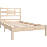  Posteljni okvir iz trdnega lesa 90x200 cm, (20708234) | Shoptok.si