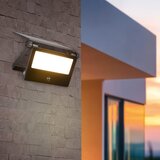  LED zidna vanjska svjetiljka sa senzorom pokreta sa solarnim panel (visina 15,5 cm) Moura – | shoptok.hr