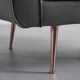 Bessagi Home počivalnik chesterfield luis, žamet, siva | Shoptok.si