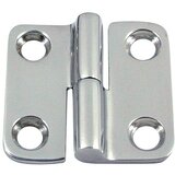 MARINETECH Šarnir (37 x 37 x 2,6 mm, Razmik med luknjami: 23 mm, Desno, Nerjavno jeklo, A4) | Shoptok.si