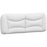  The Living Store Vzglavna stranica bela 140 cm umetno usnje - Vzglavna Stranica, (21502465) | Shoptok.si