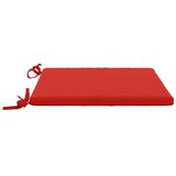  Jastučići za sjedalo od 4 dijela SOEST 4 kom. 100% poliester - Crvena (poliester) 40 x 40 x 3 cm 4 | shoptok.hr