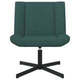  Vrtljiv stol Temno zelena 63 x 75 x 76 cm blago, (5000288967) | Shoptok.si