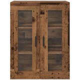 vidaXL Strani šal Rjava 69,5 x 34 x 90 cm Konstruiran les | Shoptok.si
