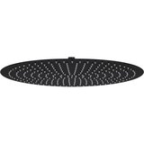 vidaXL Tuš glava nerjaveče jeklo 50 cm okrogla črna, (21047791) | Shoptok.si