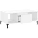  Stolić za kavu bijeli 90 x 50 x 36,5 cm od konstruiranog drva | shoptok.hr